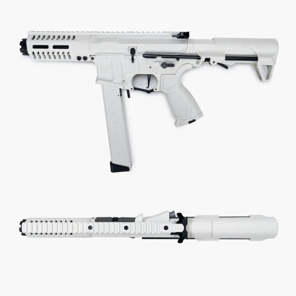 ARP9 gel blaster white orbeez gun