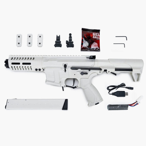 ARP9 gel blaster white orbeez gun