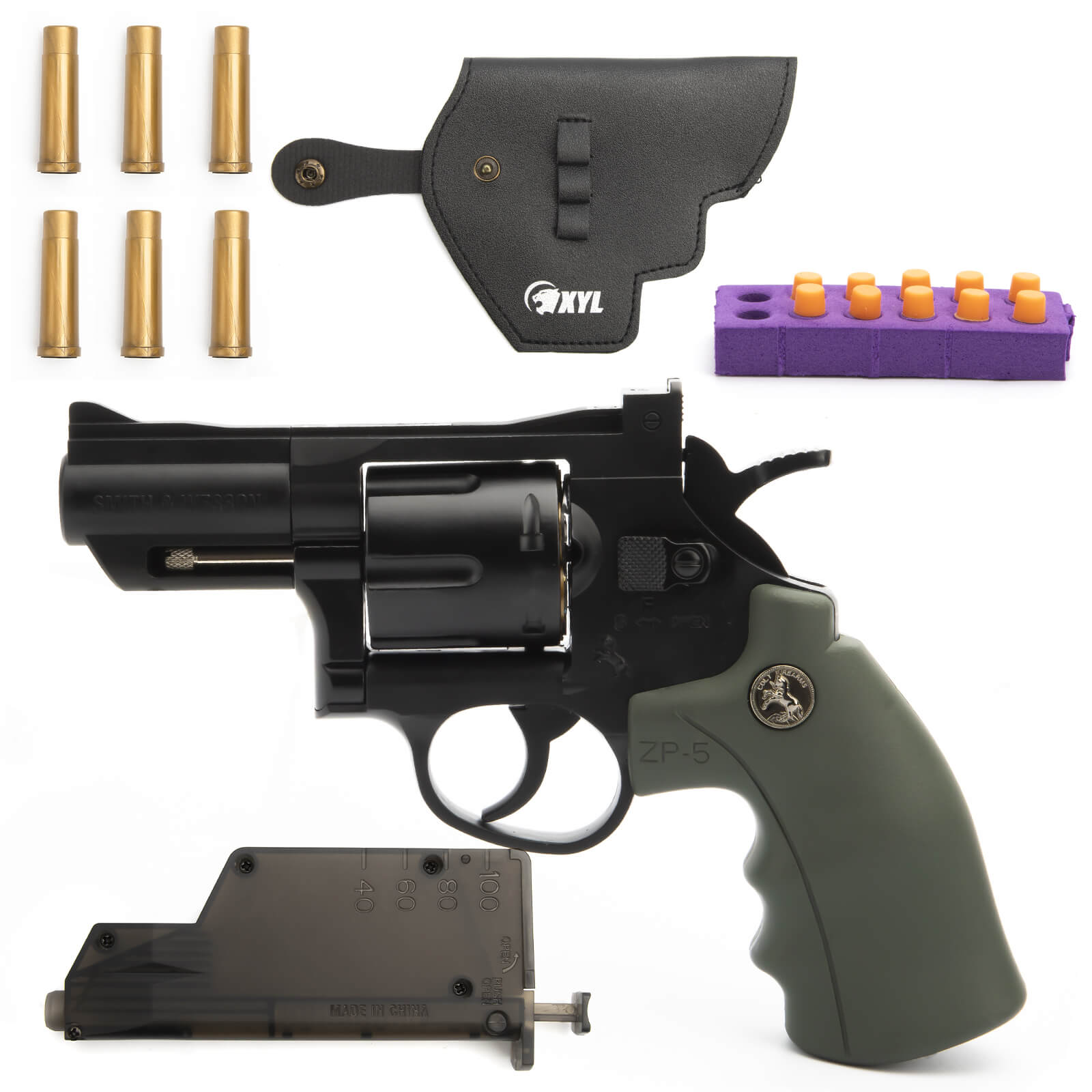 ZP5 Revolver Soft Bullet Toy – BRRRRT