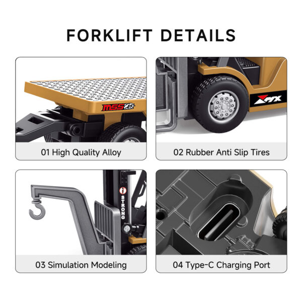 mini-rc-forklift-alloy-body-rubber-tires-details Mini RC Forklift With High Quality Alloy Body And Rubber Anti Slip Tires