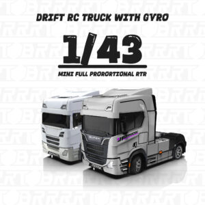 Drift RC Truck Dual Color - Front View Display - Orbeezgun
