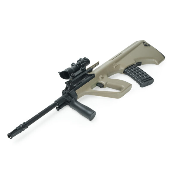 AUG Gel Blaster Angled Display with Scope and Magazine -Orbeezgun