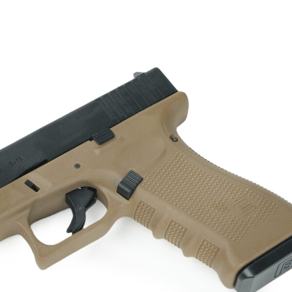 G17 Gel Blaster Handle Grip Closeup Texture Detail - Orbeezgun
