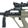 AUG Gel Blaster Left Side View with Conch Scope -Orbeezgun