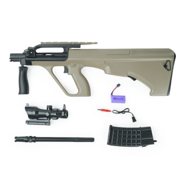 AUG Gel Blaster Accessories Full Kit Layout Unboxed -Orbeezgun