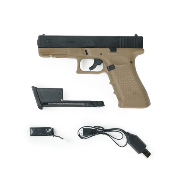 G17 Gel Blaster Disassembled with Battery and Charger - Orbeezgun
