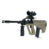 AUG Gel Blaster Front Angle View with Tactical Grip -Orbeezgun