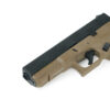 G17 Gel Blaster Muzzle Closeup Black Slide Detail - Orbeezgun