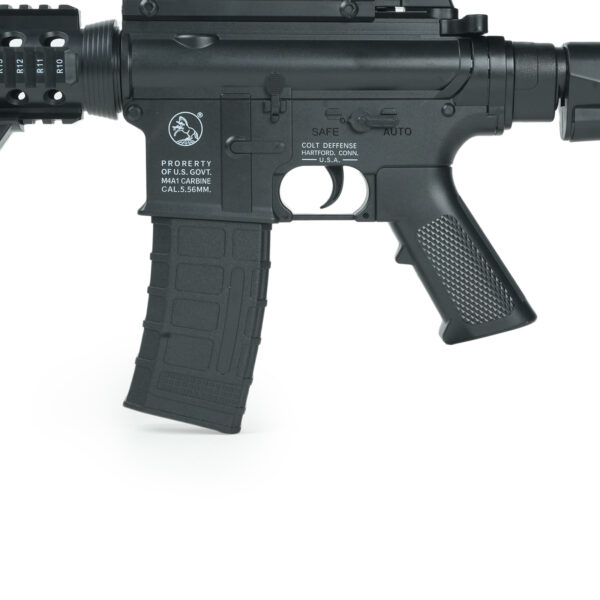 M4A1 Gel Blaster Studio View Ergonomic Grip Design -Orbeezgun