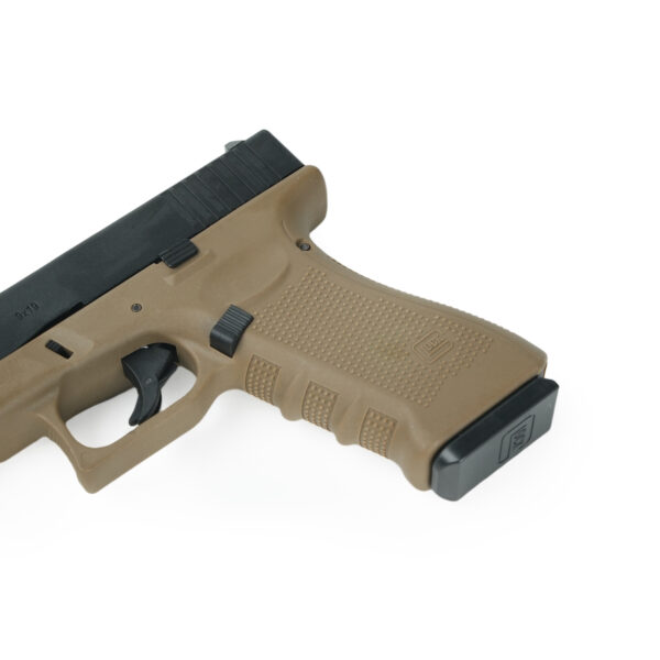 G17 Gel Blaster Handle Grip Closeup Texture Detail - Orbeezgun