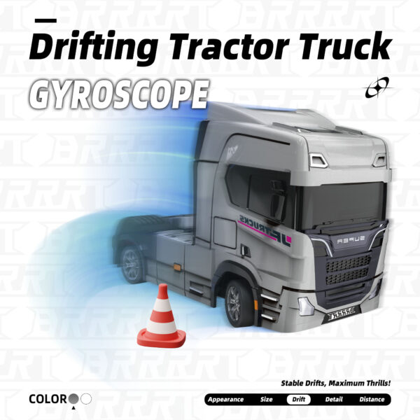 Drift Tractor Truck Gyroscope - Side Drift Motion - Orbeezgun