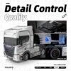 RC Truck Details - Simulated Tires & Lights Close-up - Orbeezgun