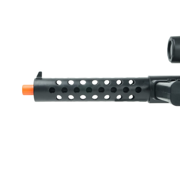MP18 Gel Blaster Scope Detail View Adjustable Red Dot Sight Tactical Aiming -Orbeezgun