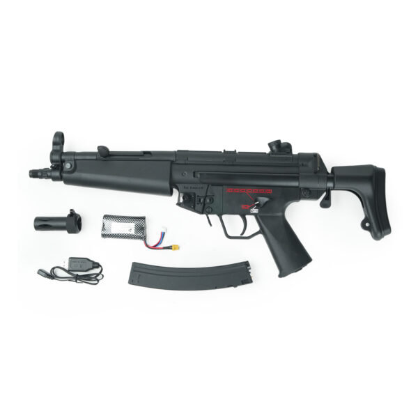 MP5 Gel Blaster Accessory Set Unboxing Display - BRRRRT