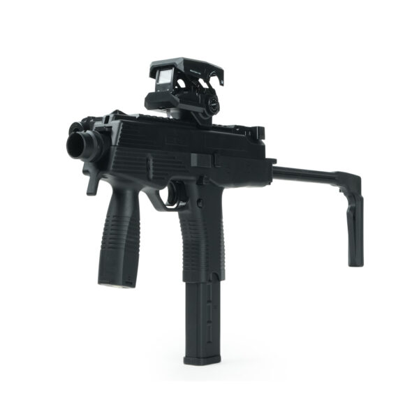 MP9 Gel Blaster Front Angle View Compact Firearm Look -Orbeezgun