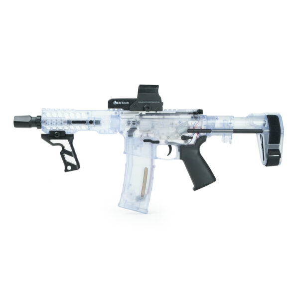 SLR Gel Blaster Side View Transparent Shell - Orbeezgun