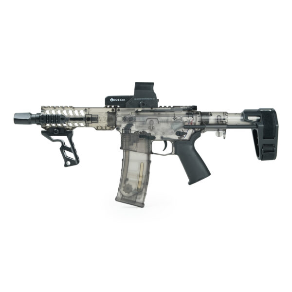 SLR Gel Blaster Indoor Display Tactical Details - Orbeezgun