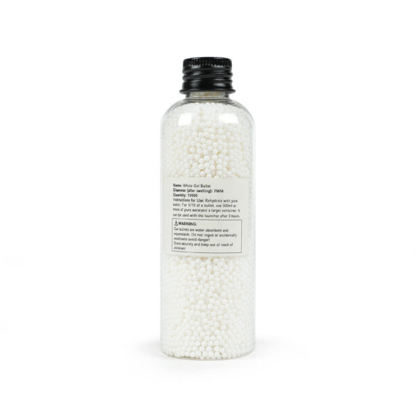 White Hardened Gel Balls