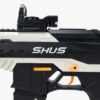 Modular Patronus Gel Blaster Toy Close Up of Scope and Trigger Targeting Efficiency Fast Action - Orbeezgun