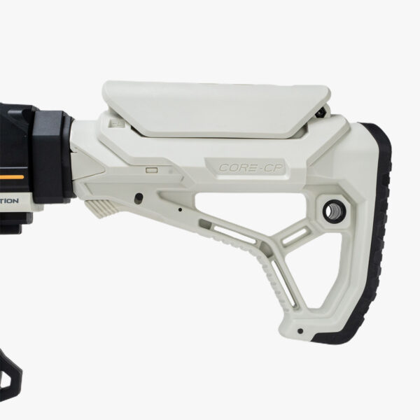 Modular Patronus Gel Blaster Toy Close Up of Stock Comfortable Fit Steady Aim - Orbeezgun