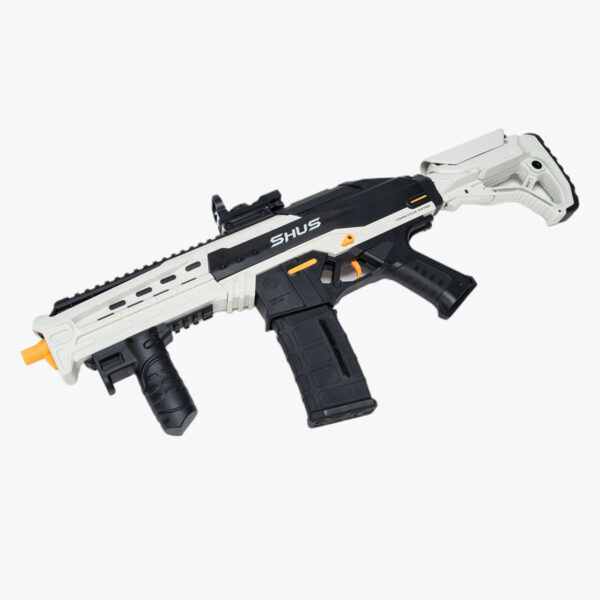 Modular Patronus Gel Blaster Toy Front View Tactical Features Quick Fire - Orbeezgun