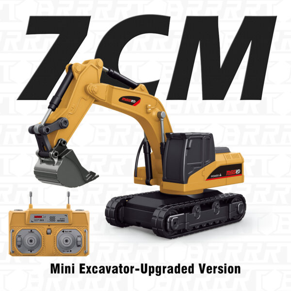 mini excavator 1/64 Mini RC Excavator & Dump Truck Toy Set