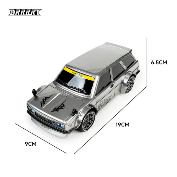 1/24 Scale 4WD RC Drift Car Remote Control Detailed View