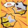 Husky Puppet With Sound Effects and Action Trigger