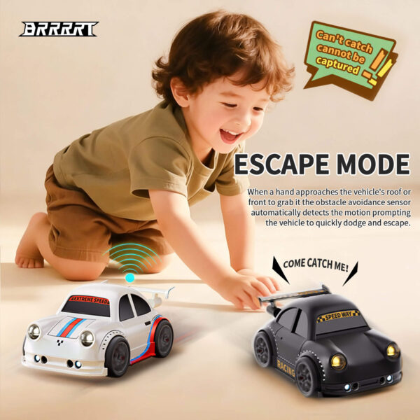 Mini Smart Drift Car with Escape Mode and Obstacle Avoidance
