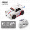 Mini Smart Drift Car Pearl White with Extreme Speed Design - Remote Control