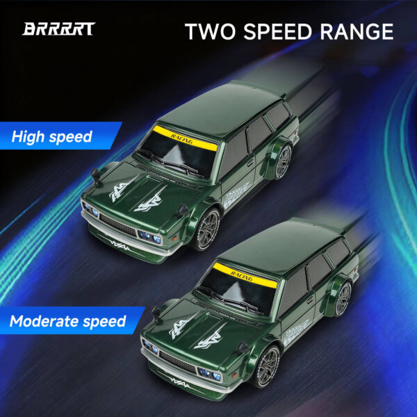 1/24 Scale 4WD RC Drift Car 2.4G High-Speed Series, Ultimate Drif